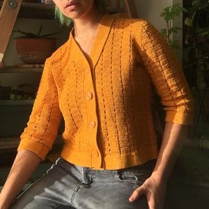 VINTAGE KNIT CARDIGAN